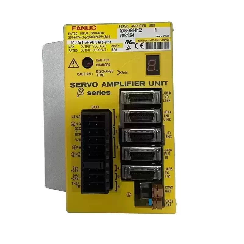 A06B-6093-H152 FANUC A06B6093H152 CNC Servo Drive