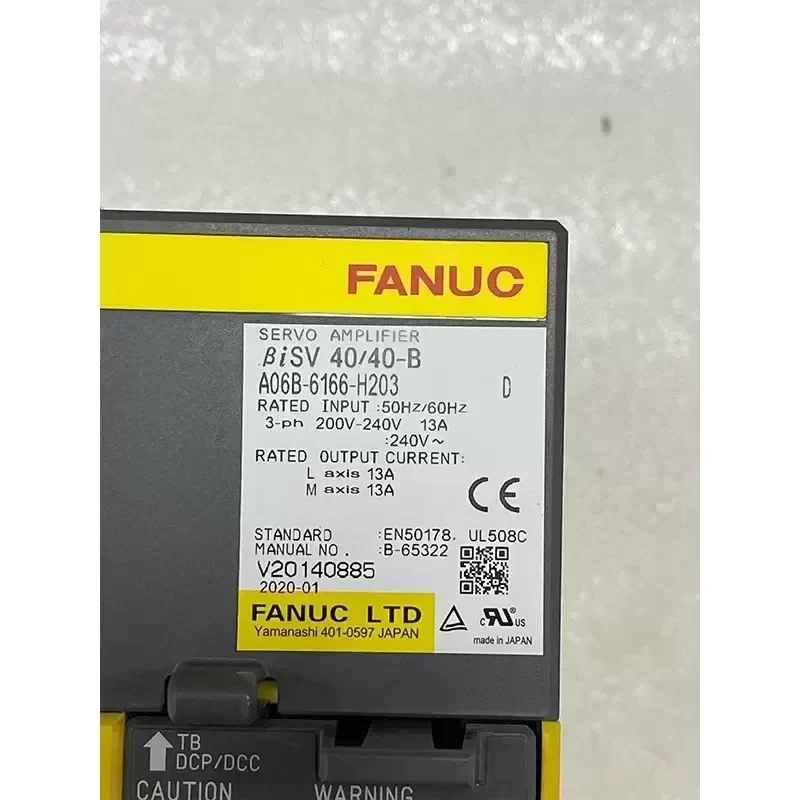 A06B-6166-H203 FANUC CNC Servo DriveA06B-6166-H203 Drive A06B-6166-H203 FANUC CNC Servo DriveA06B-6166-H203 Drive