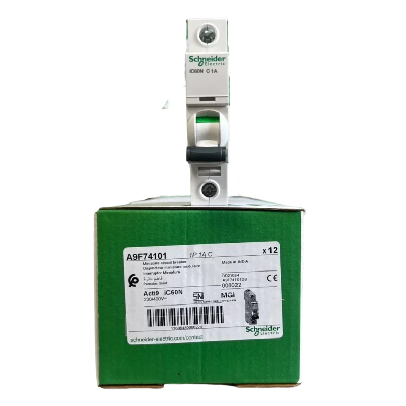 A9F74101 Acti9 IC60NC 1P 1Amp Schneider Electrical Miniature Circuit Breaker