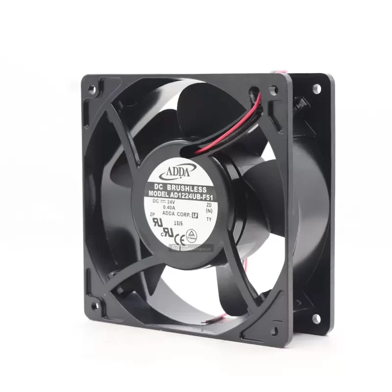 ADDA AD1224UB-F51 24V 12cm 380mA Waterproof Fan ADDA AD1224UB-F51 24V 12cm 380mA Waterproof Fan