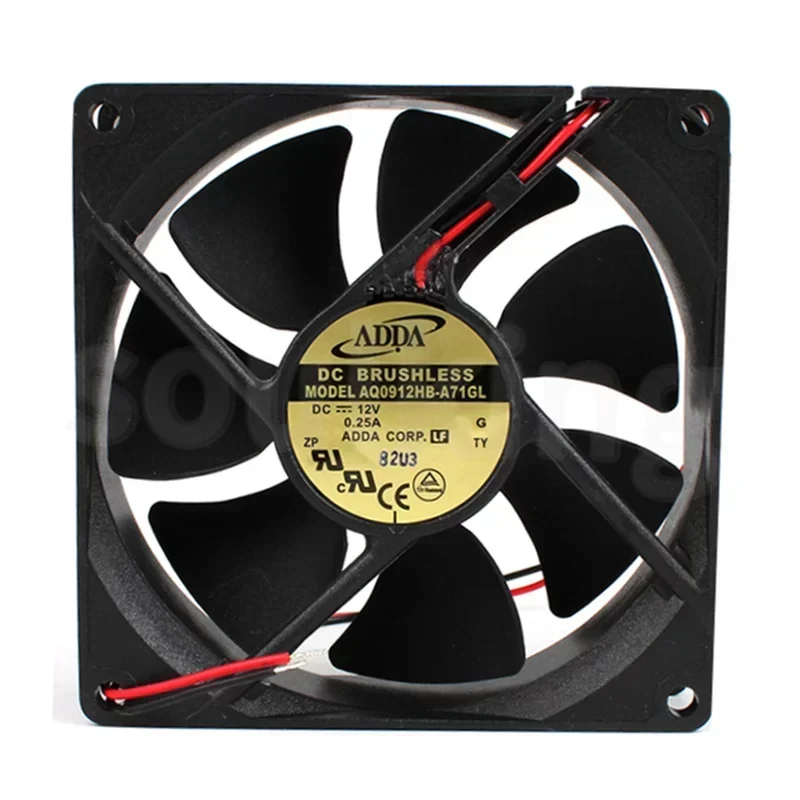 ADDA AQ0912HB-A71GL 90X90X25mm 12V Ball Fans