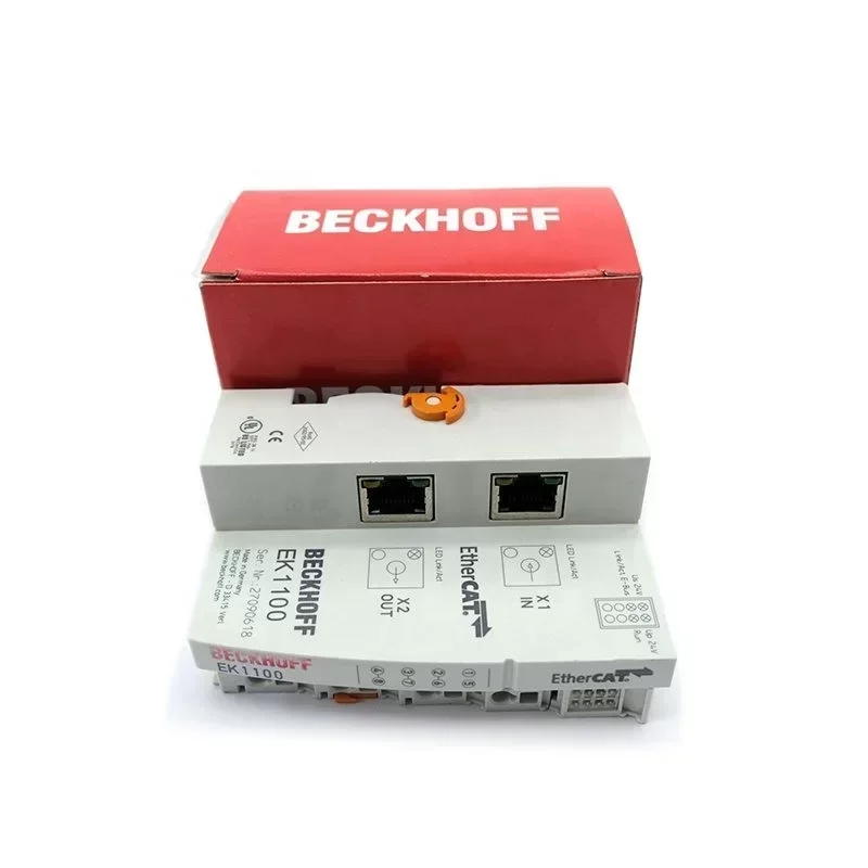 Beckhoff & Beckhoff Plc EtherCAT EK1100 Terminal Block Coupler EK1110 EK1501 EK1101 Beckhoff & Beckhoff Plc EtherCAT EK1100 Terminal Block Coupler EK1110 EK1501 EK1101