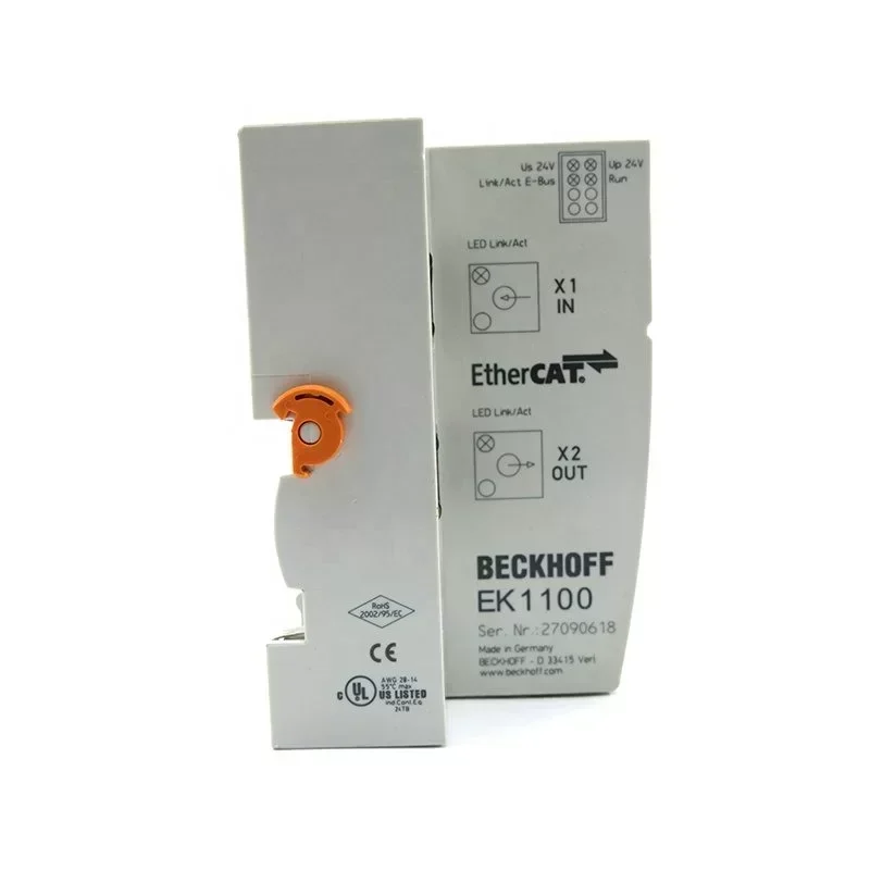 Beckhoff & Beckhoff Plc EtherCAT EK1100 Terminal Block Coupler EK1110 EK1501 EK1101 Beckhoff & Beckhoff Plc EtherCAT EK1100 Terminal Block Coupler EK1110 EK1501 EK1101
