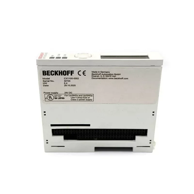 Beckhoff CX1100-0002 Power Supply Units and I/O Interfaces for CX1010/CX1020 Beckhoff CX1100-0002 Power Supply Units and I/O Interfaces for CX1010/CX1020