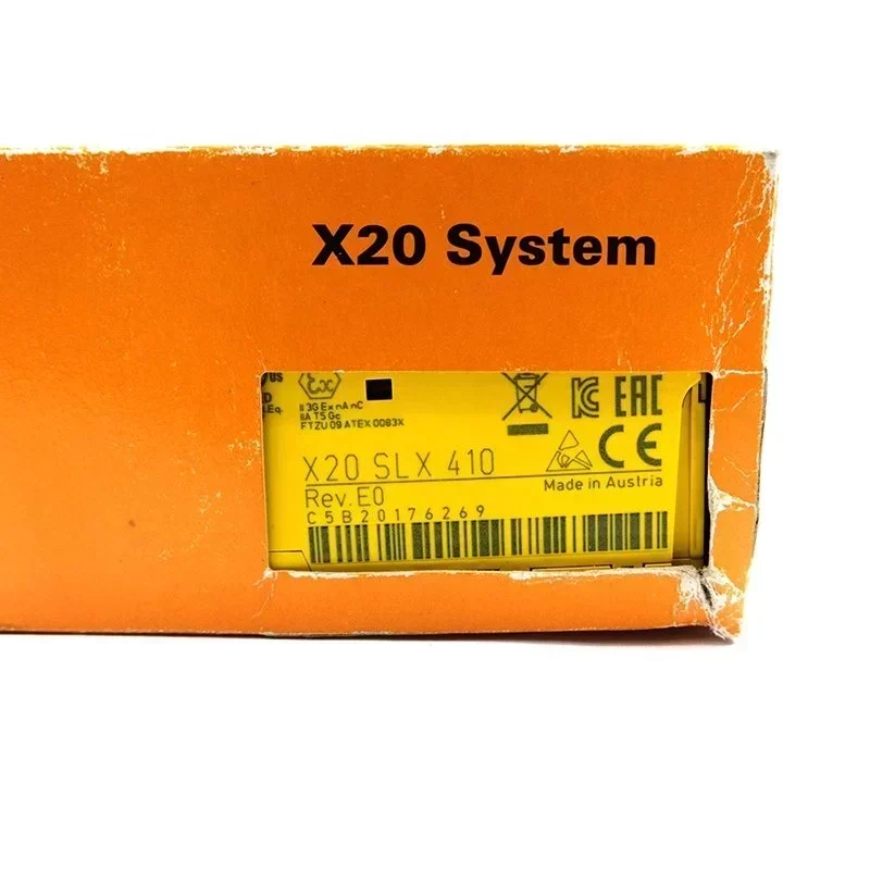 B&R Digital Input Safety Controller X20SLX410 Programmable Controller Module B&R Digital Input Safety Controller X20SLX410 Programmable Controller Module