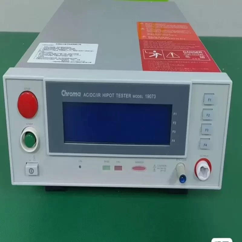 Chroma 19073 Hipot Tester Test Type Max AC Voltage 5kV