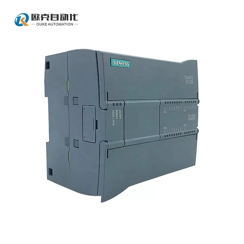 CNC Siemens Module 6ES7 214-1HG40-0XB0 S7 1200 Control Unit Expansion Plc Programming Controller logo S7-1200 Cpu Plc Price