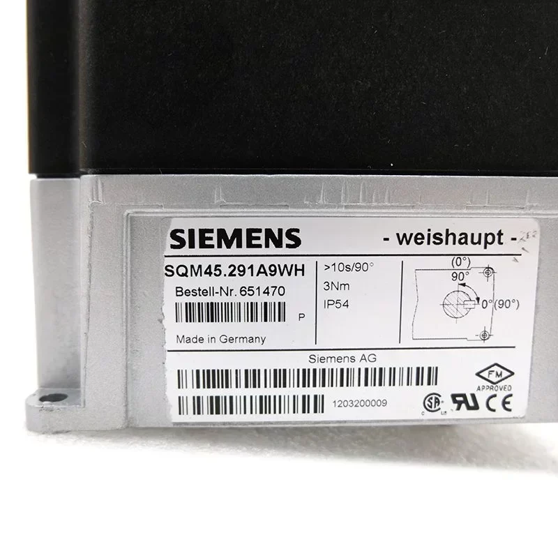 Component Servo Motor Damper Controller SQM45.291A9WH Siemens Actuator Component Servo Motor Damper Controller SQM45.291A9WH Siemens Actuator