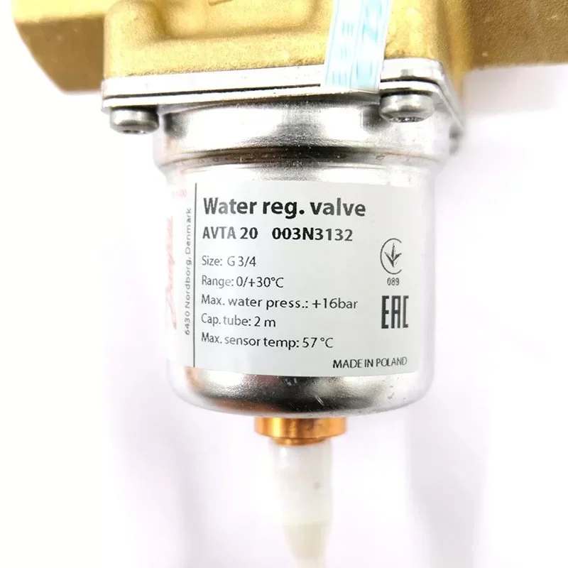 Danfoss PLC AVTA 20 003N3132 Thermo Operated Water Valve Danfoss PLC AVTA 20 003N3132 Thermo Operated Water Valve