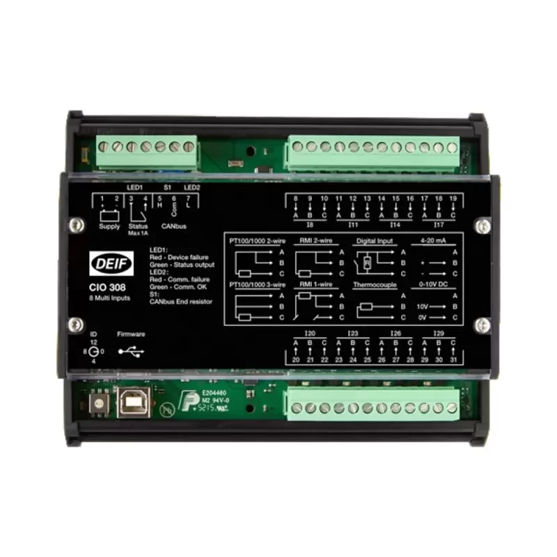 DEI-F Brand CAN Bus-based I/O Module CIO308 CIO116 CIO208 for Industrial Automation