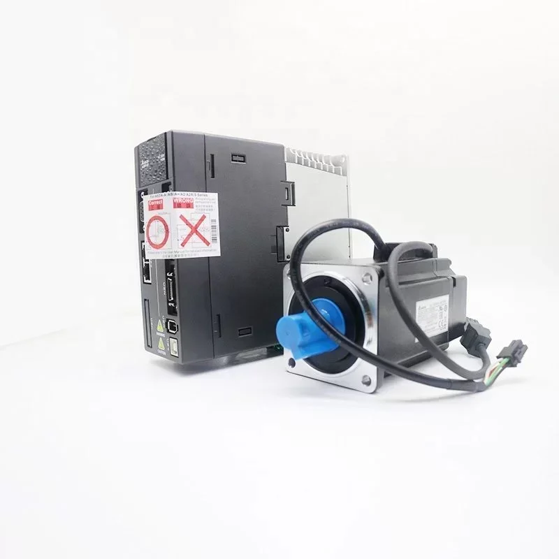 Delta AC Servo Motor ECMA-C10807RS Industrial Automation Servo Drive ASD-A2-0721-M