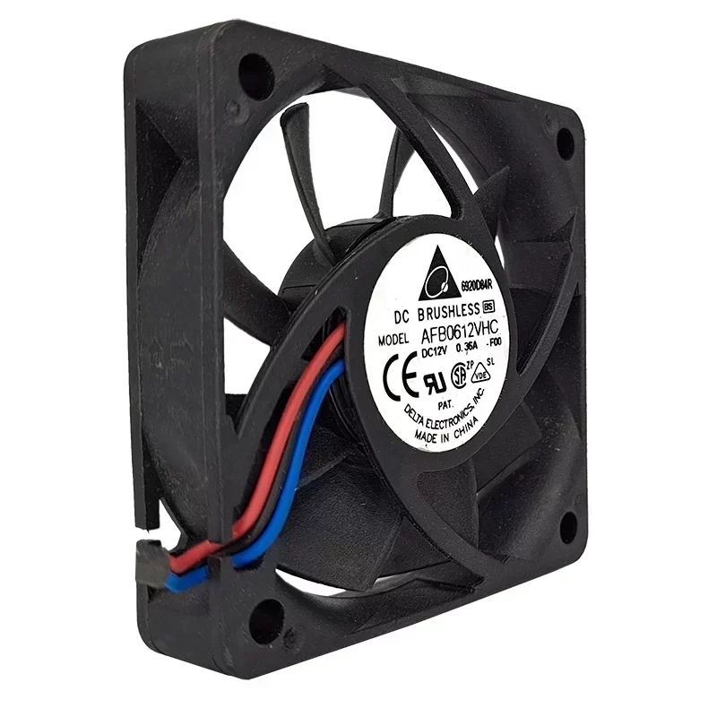 Delta AFB0612VHC-F00 12V DC 0.36A 5400RPM 60x60x13mm fan