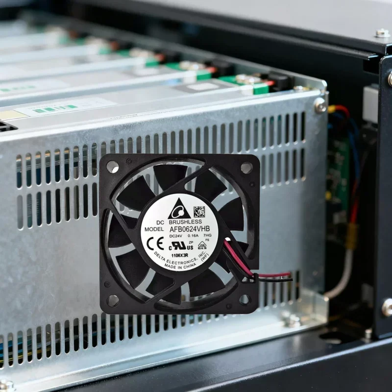 Delta Axial Fan AFB0624VHB-7HG 60x60x15MM 24V DC 19.42CFM 5000RPM Double Ball Bearing Fan
