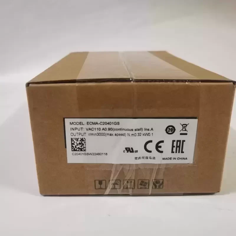 DELTA ECMA-C20401GS Servo Motor with Drive