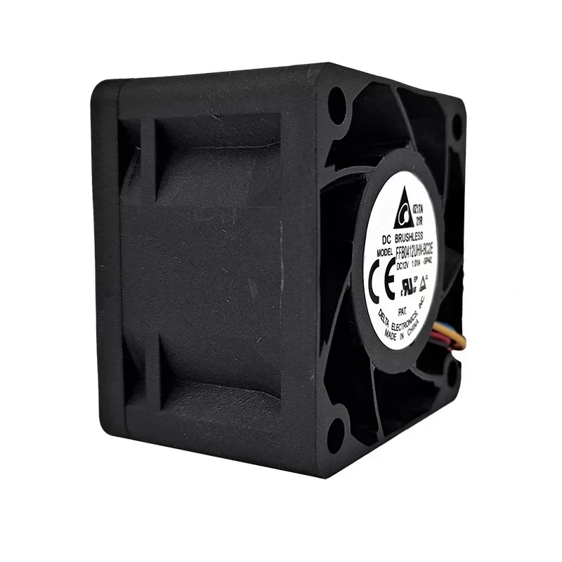 Delta FFB0412Uhn-SP4Z Axial Fans 12V 1.01A 23000RPM 26.55CFM 40x40x28mm Cooling Ball Bearing
