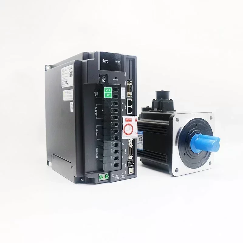 Delta Industrial Automation Servo Drive ASD-A2-2043-M with ECMA-K11320RS AC Servo Motor