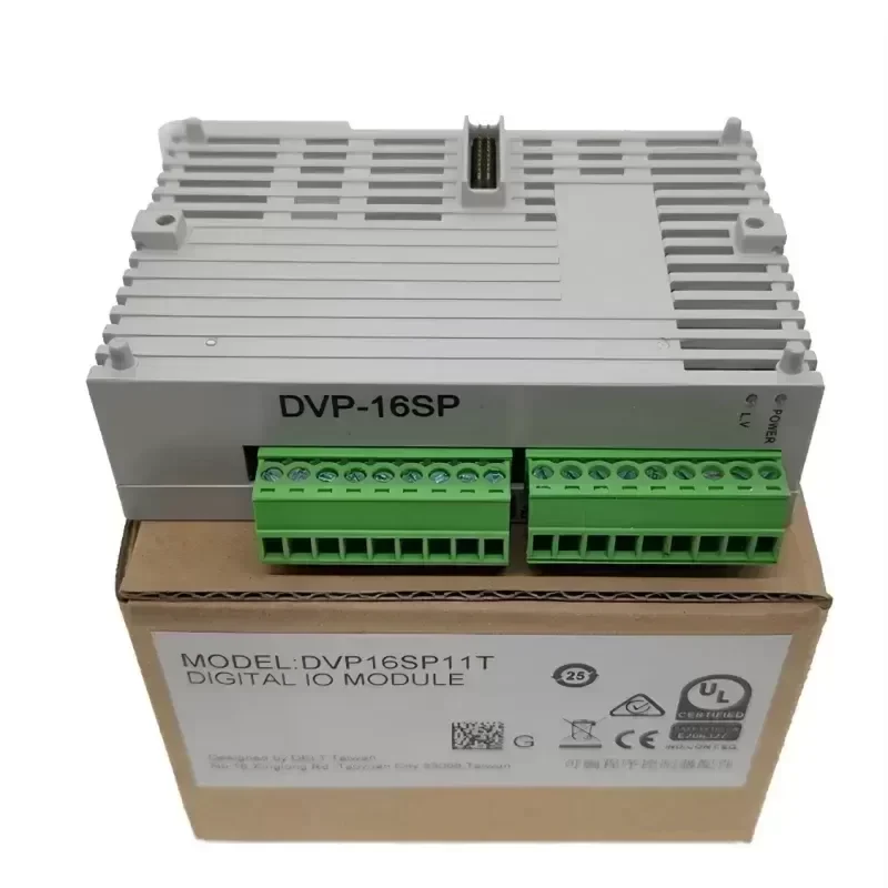 DELTA PLC Module DVP16SP11T 24V Ethernet 16 I/O Industrial Control PLC Programming DELTA PLC Module DVP16SP11T 24V Ethernet 16 I/O Industrial Control PLC Programming