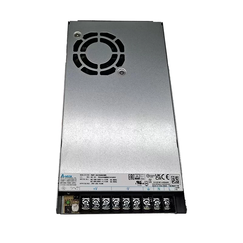 Delta PMT-24V350W2BR Panel Mount Switching Mode Power Supply 350W Rated Output Voltage 24V
