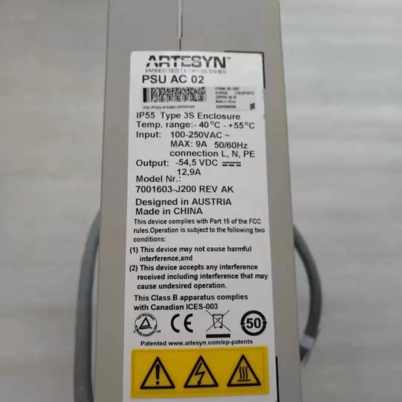 ERICSSON PSU AC 02 BML 901 250/1 Power Module ERICSSON PSU AC 02 BML 901 250/1 Power Module