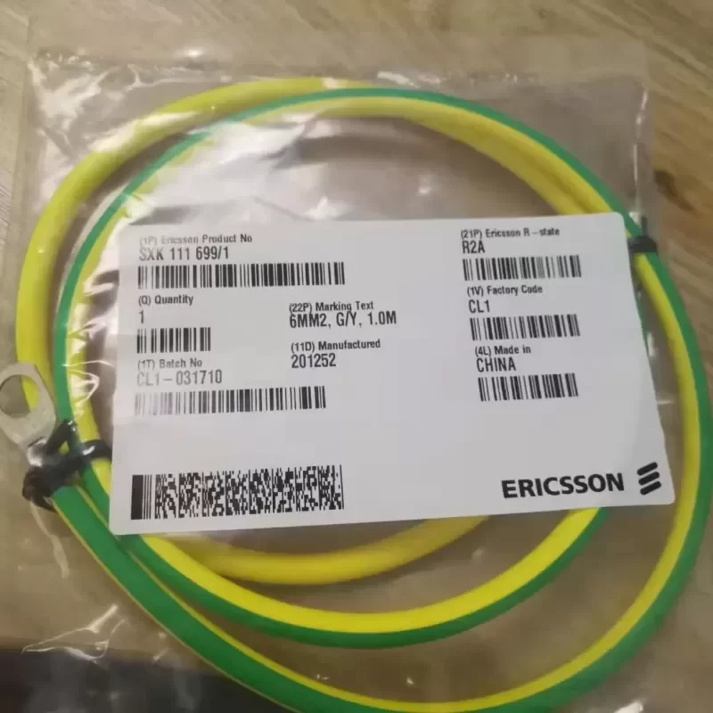 Ericsson SXK 111 699/1 6MM2 G/Y 1.0M MILI-LINK Wire material Ericsson SXK 111 699/1 6MM2 G/Y 1.0M MILI-LINK Wire material