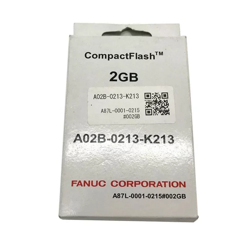 Fanuc A02B-0213-K213 Memory Card A87L-0001-0215#002GB Compact Flash Fanuc A02B-0213-K213 Memory Card A87L-0001-0215#002GB Compact Flash
