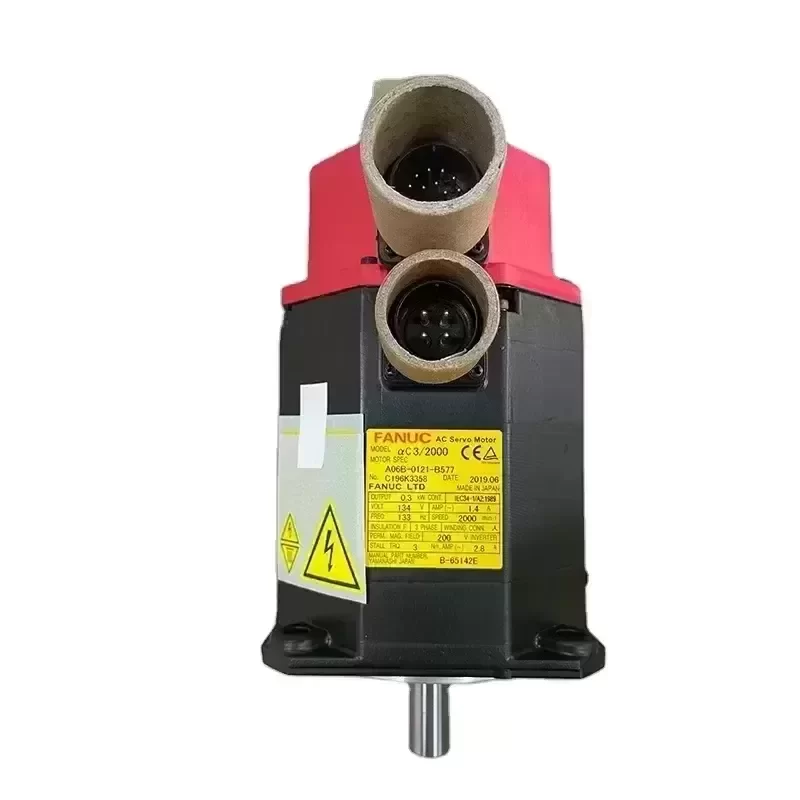FANUC A06B-0121-B577 AC Servo Motor- 12-Month Warranty