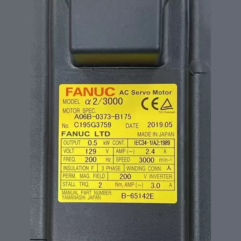 FANUC A06B-0373-B175 Servo motor AC A06b0373b175
