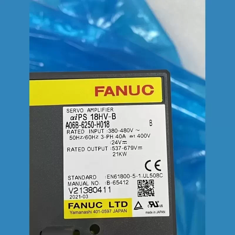 FANUC A06B-6250-H018 Accessories Machine Driver Cnc FANUC A06B-6250-H018 Accessories Machine Driver Cnc