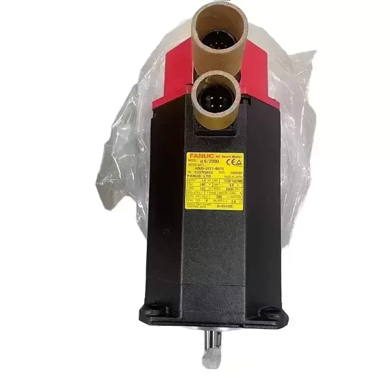 FANUC CNC AC Servo Motor A06B-0127-B075 for PLC PAC Dedicated Controllers