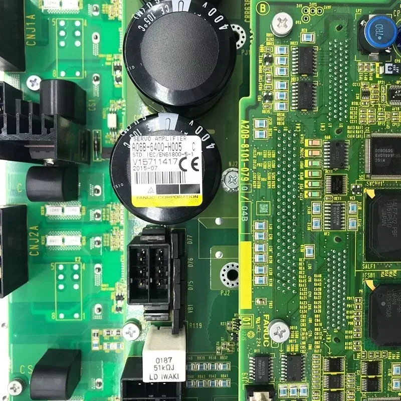 Fanuc R30iB MATE Servo Amplifier A06B-6400-H005 Fanuc R30iB MATE Servo Amplifier A06B-6400-H005