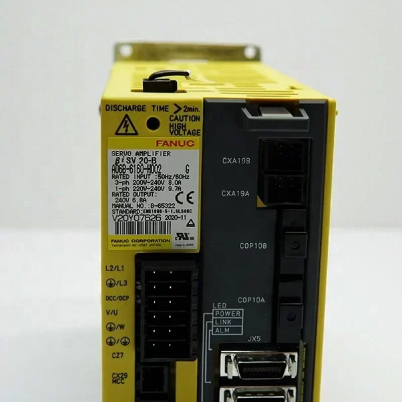Fanuc Servo Drive Servo Amplifier Module A06B-6160-H002 Fanuc Servo Drive Servo Amplifier Module A06B-6160-H002