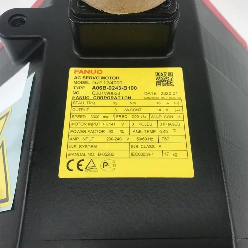 Fanuc Servo Motor A06B-0243-B100 Fanuc Servo Motor A06B-0243-B100