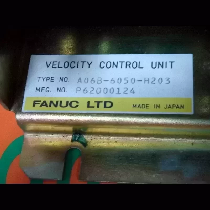 FANUC VELOCITY CONTROL UNIT A06B-6050-H401 FANUC VELOCITY CONTROL UNIT A06B-6050-H401