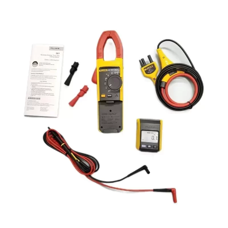 Fluke 381 IFlex Remote Display True RMS AC/DC Clamp Meter Measures DC Current Fluke 381 IFlex Remote Display True RMS AC/DC Clamp Meter Measures DC Current
