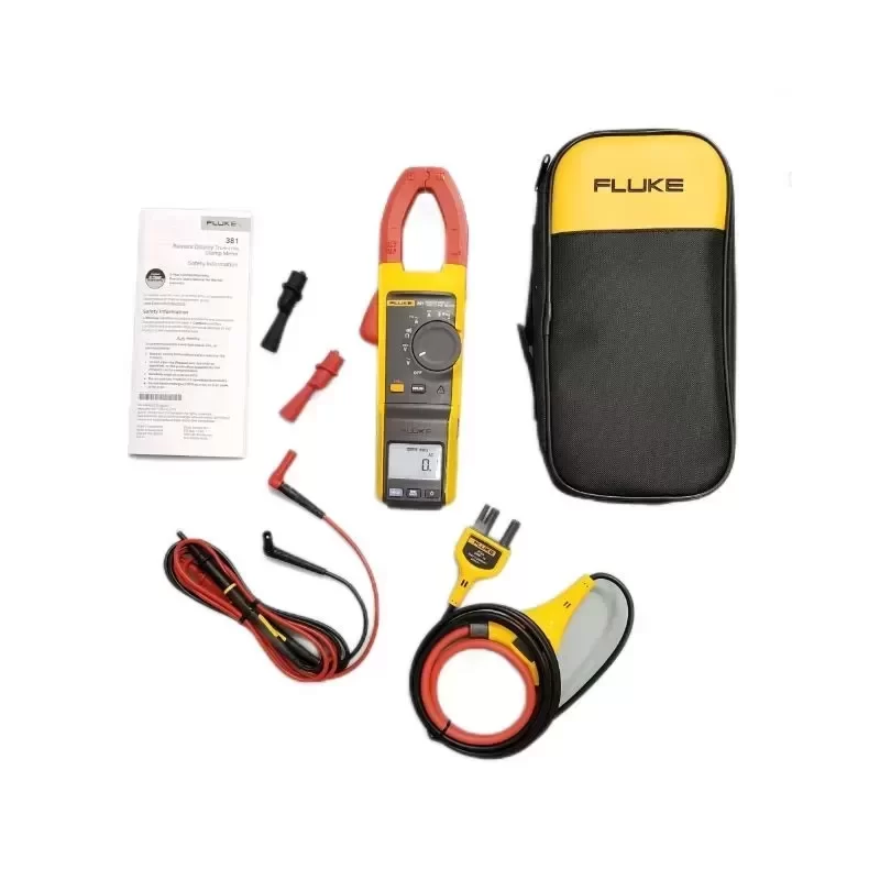 Fluke 381 IFlex Remote Display True RMS AC/DC Clamp Meter Measures DC Current Fluke 381 IFlex Remote Display True RMS AC/DC Clamp Meter Measures DC Current
