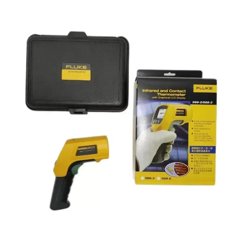 Fluke 568-2 Infrared and Contact Thermometer Plastic Material with OEM ODM Customization Support 572-2