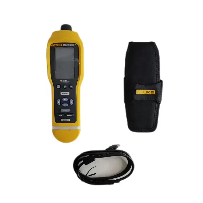 Fluke 805FC Vibration Meter with 805ES External Sensor Equipment Testing Fluke 805FC Vibration Meter with 805ES External Sensor Equipment Testing