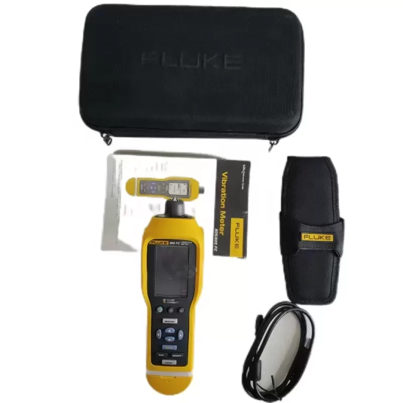 Fluke 805FC Vibration Meter with 805ES External Sensor Equipment Testing Fluke 805FC Vibration Meter with 805ES External Sensor Equipment Testing
