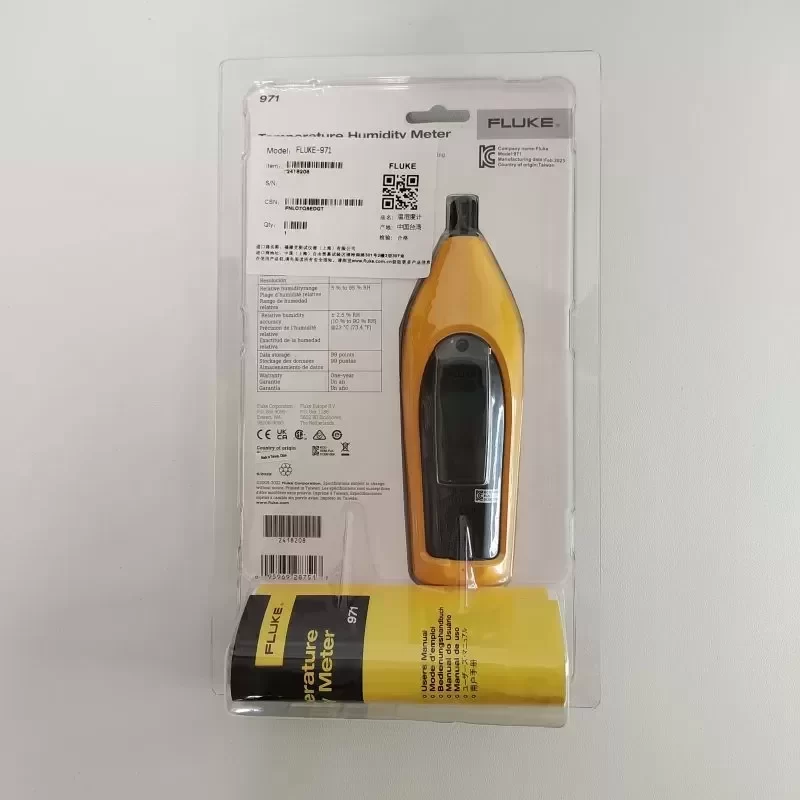 Fluke 971 Dual Display Temperature Humidity Meter Fluke 971 Dual Display Temperature Humidity Meter