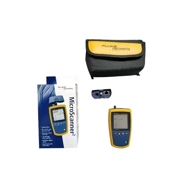 Fluke MS2-100 MicroScanner2 Cable Verifier Testing Equipment Fluke MS2-100 MicroScanner2 Cable Verifier Testing Equipment