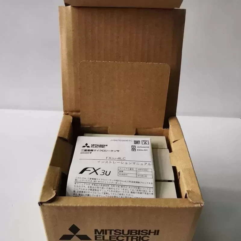 For PLC Parts FX3U-4LC Temperature Adjustment Module for Industrial Control 110V 4 I/O For PLC Parts FX3U-4LC Temperature Adjustment Module for Industrial Control 110V 4 I/O