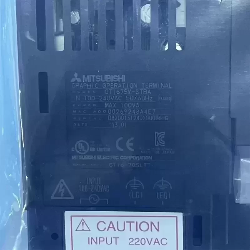 GT1675M-STBA Mitsubishi GPAPHIC OPERATION TERMIN / WITH CABLE GT1675M-STBA Mitsubishi GPAPHIC OPERATION TERMIN / WITH CABLE