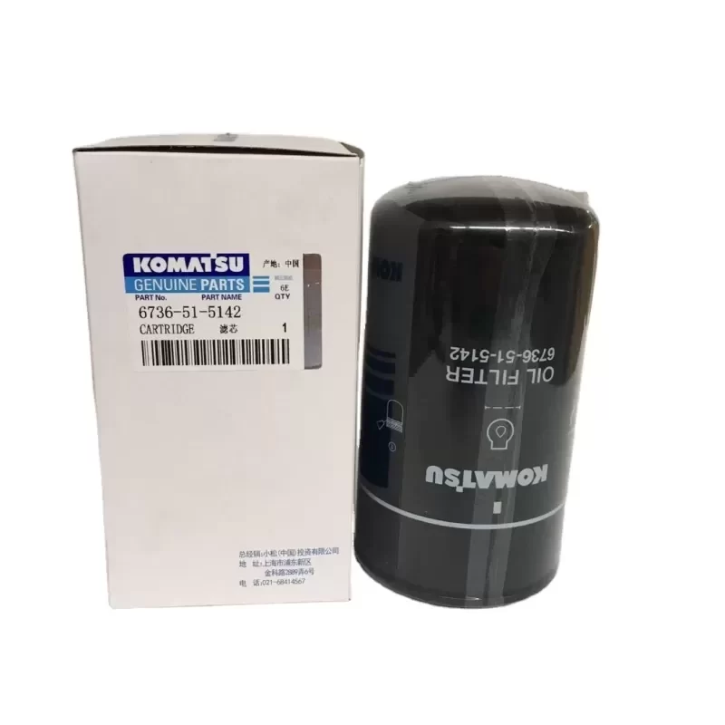 Komatsu 6736-51-5142 CARTRIDGE OIL FILTER for Genuine PC200-8 PC200-7