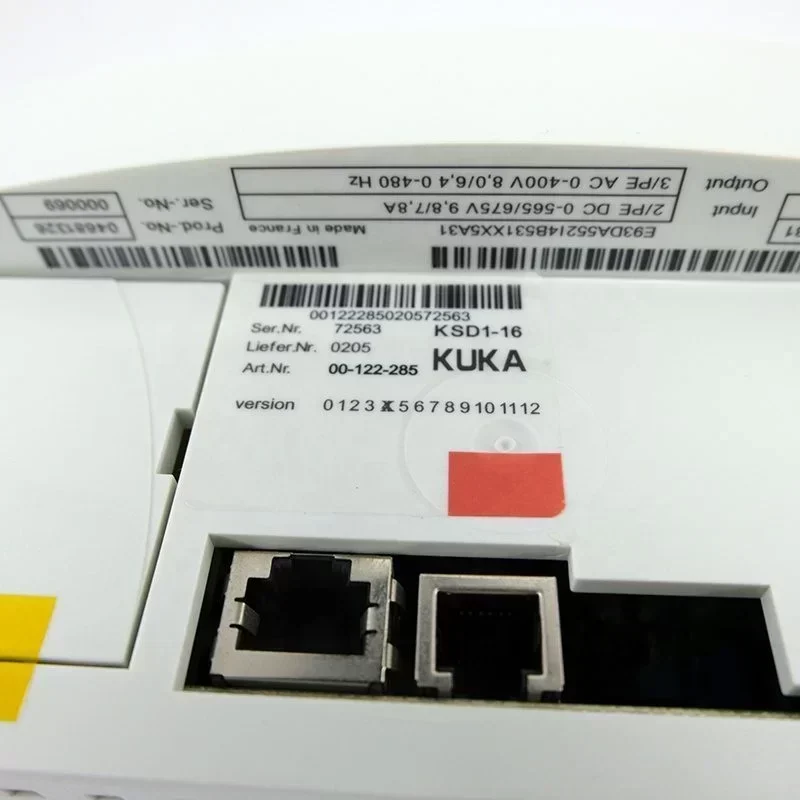 KUKA Industrial Robot Spare Part Servo Motor SPP AC KSD1-16 Servo Module Motor 00-122-285 KUKA Industrial Robot Spare Part Servo Motor SPP AC KSD1-16 Servo Module Motor 00-122-285