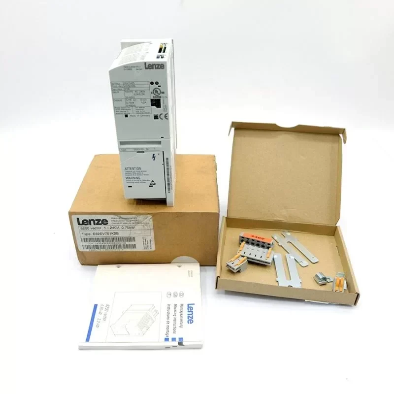 Lenze 8200 Vector Frequency Inverter 0.75KW E82EV751_2B Inverter