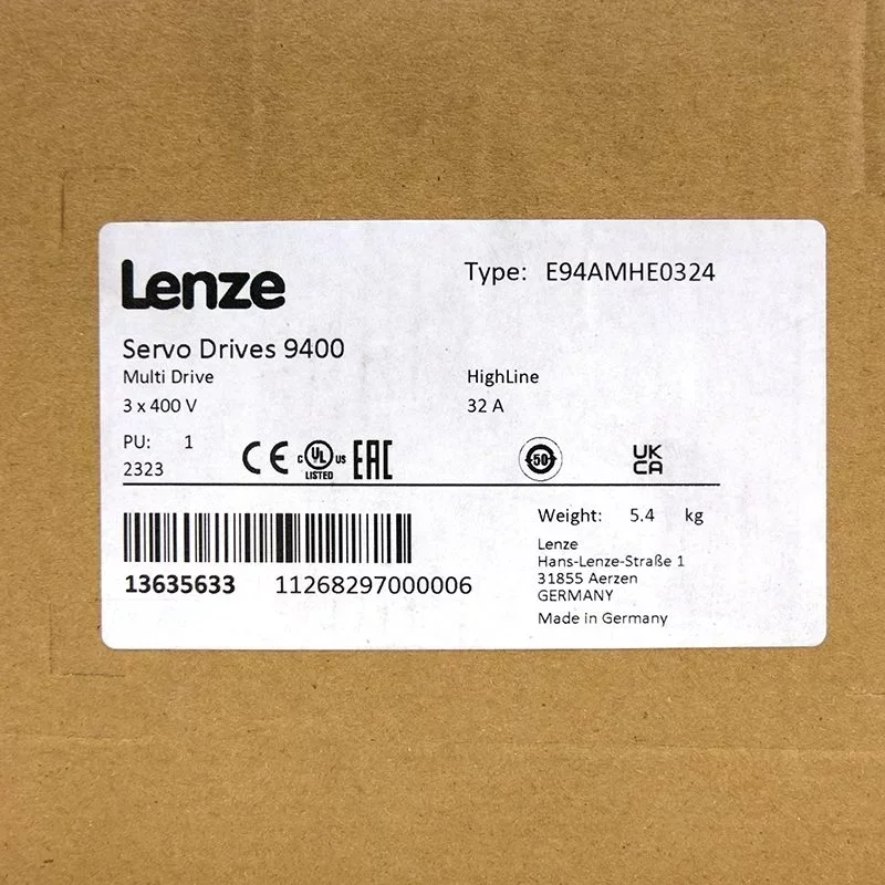 Lenze 9400 Vector Frequency Inverter 0.75KW E94AMHE0324 Servo Drive Lenze 9400 Vector Frequency Inverter 0.75KW E94AMHE0324 Servo Drive