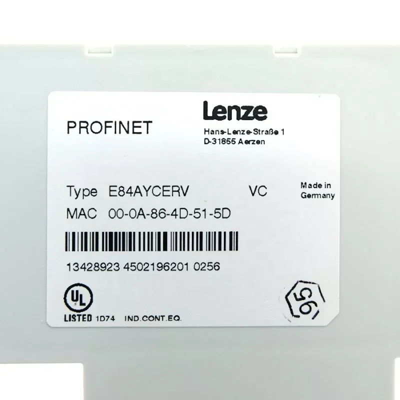 Lenze E84AYCERV PLC Inverter Servo Drive E84AYCERV Lenze E84AYCERV PLC Inverter Servo Drive E84AYCERV