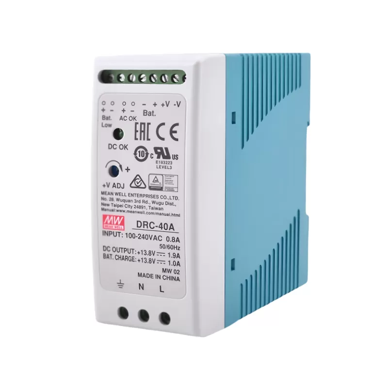 Mean Well DRC-40A 40W Charging Type Single-group Output Power Supply