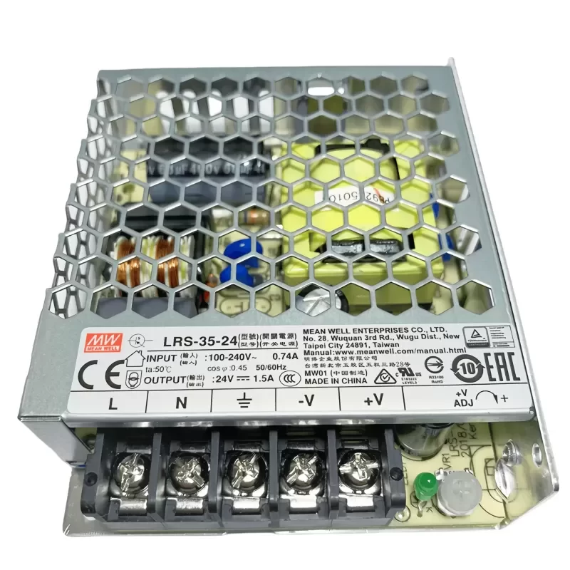 MEANWELL LRS-35-12 35W Power Supply 12V 3A Single-group Output Enclosed Unit MEANWELL LRS-35-12 35W Power Supply 12V 3A Single-group Output Enclosed Unit