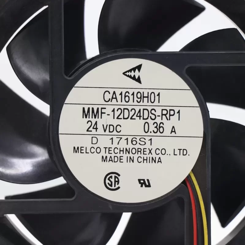 Mitsubishi A740 CA1619H01 MMF-12D24DS-RP1 24V 0.36A Inverter Axial Fan